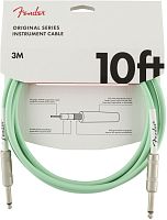 FENDER 10' Original INST CABLE Surf Green