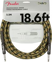 FENDER PRO Series INST Cable 18.6' Woodland Camo