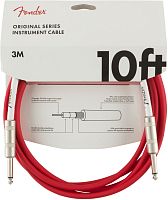 FENDER 10' Original INST CABLE Fiesta Red