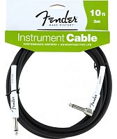 FENDER 10' ANGLE INST CABLE Black