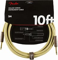 FENDER DELUXE 10' INST CABLE Tweed