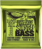 ERNIE BALL 2852 Nickel Wound Short Scale Slinky Regular 45-105